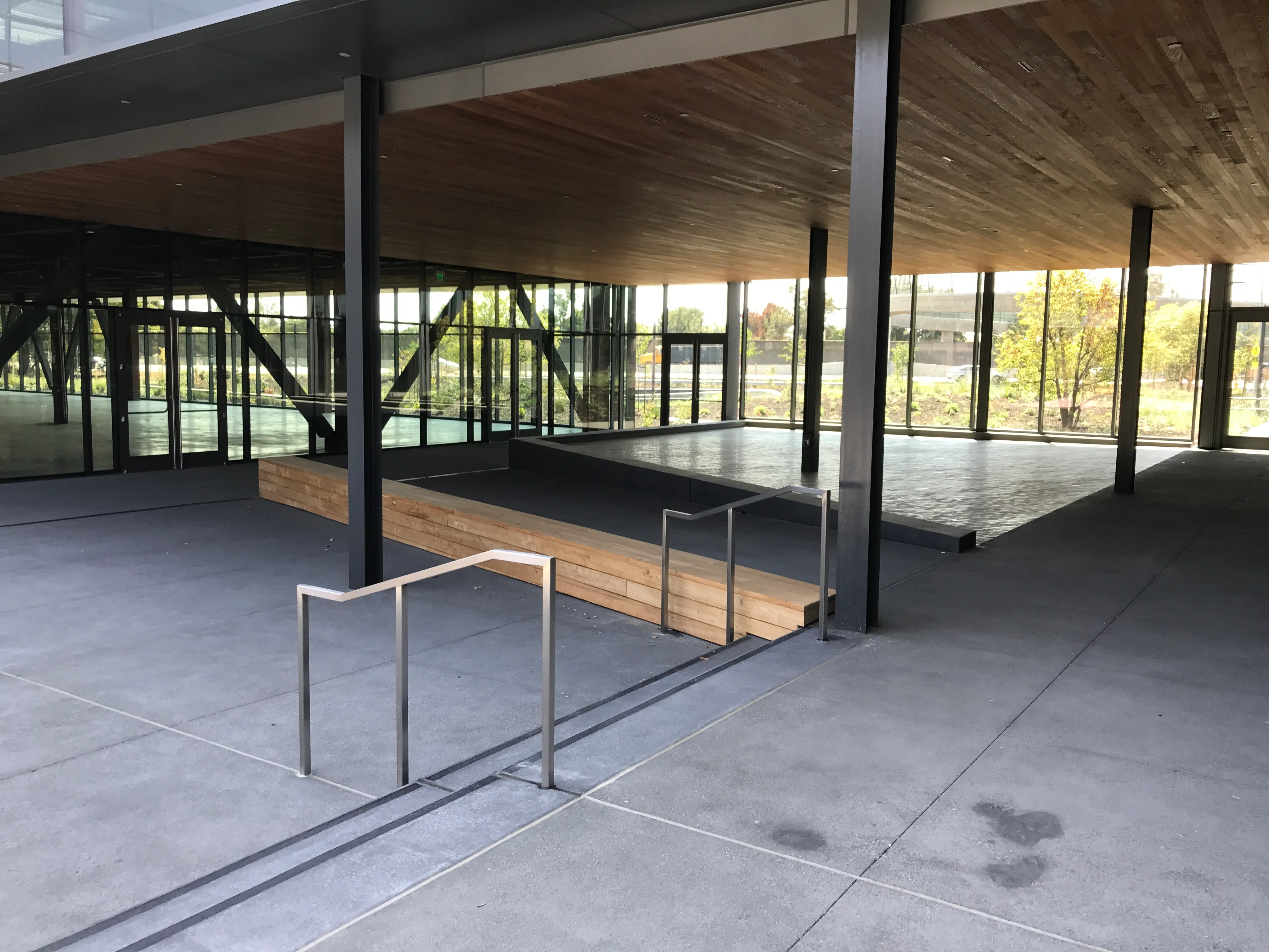 Access and amenity metalwork at 237 on Moffett