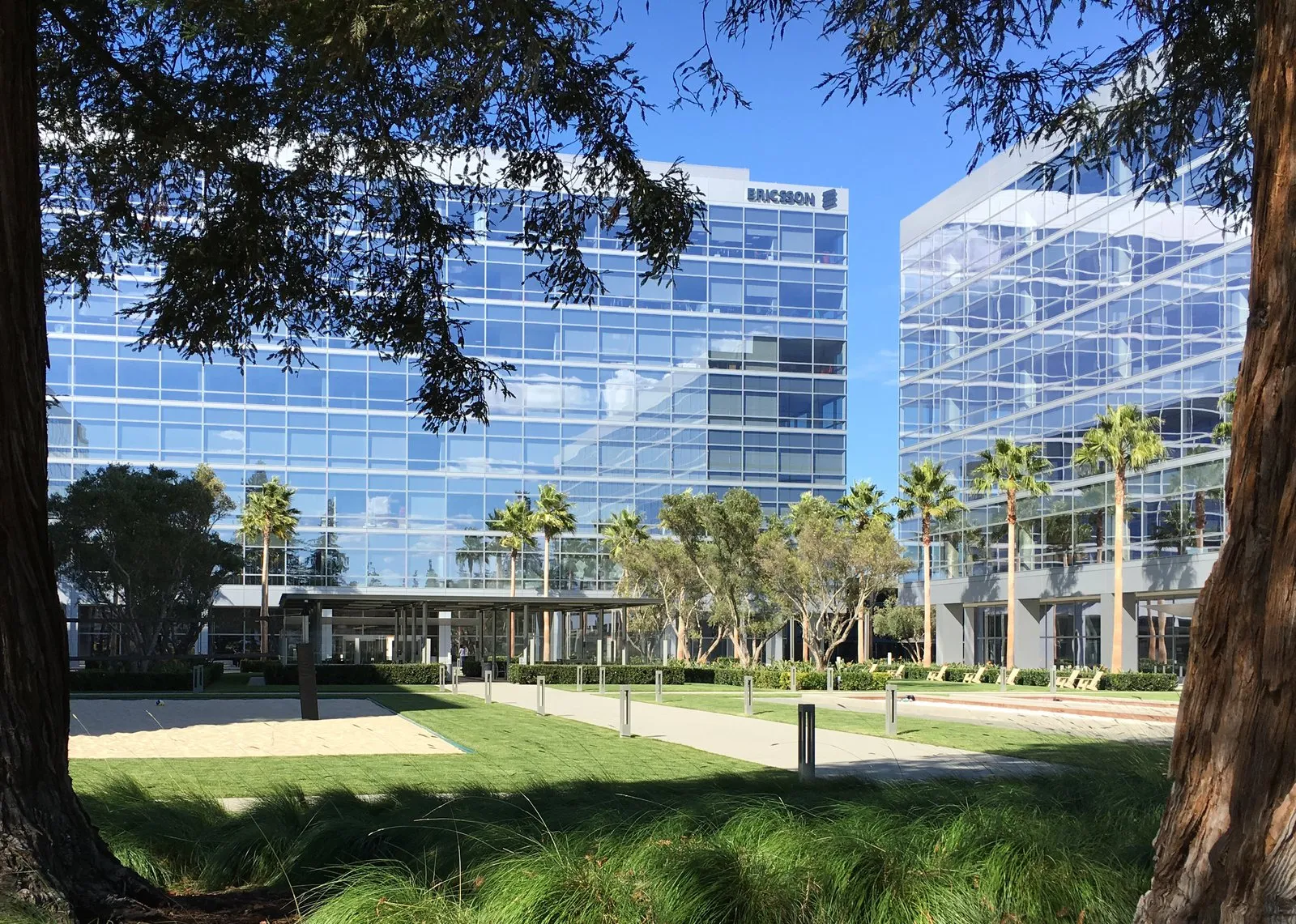 Custom fabricated metalwork at Santa Clara Square