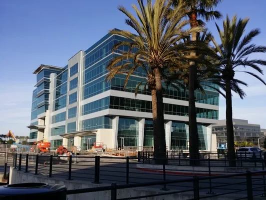 Custom architectural metal at Stadium Tech Center